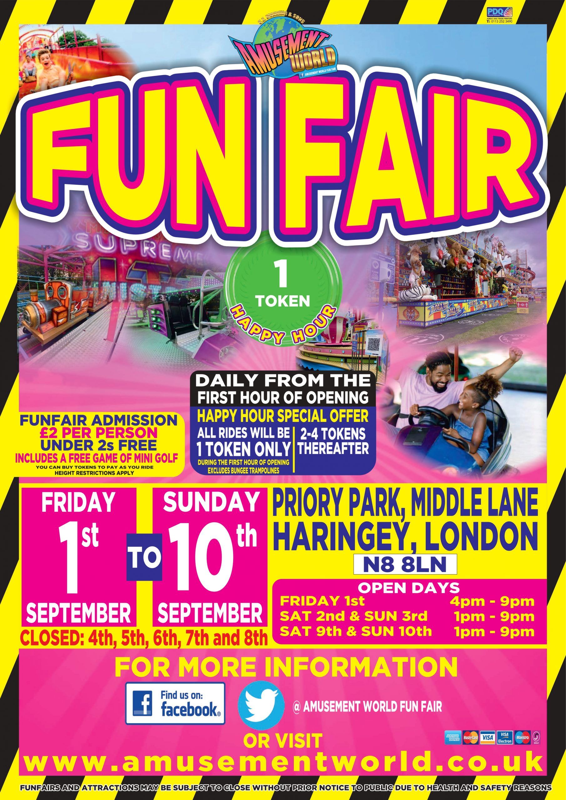 Priory Park fun fair
